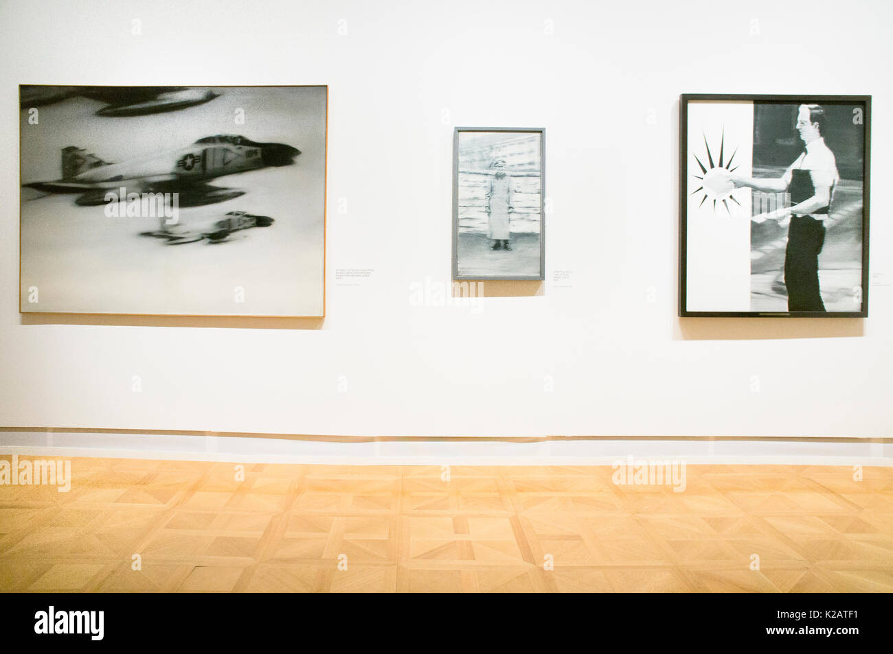 L'exposition Gerhard Richter Banque D'Images