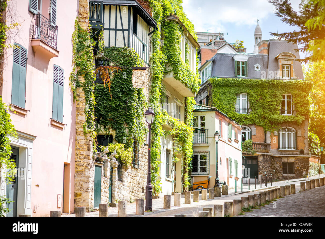 Cityscape sur Paris Banque D'Images
