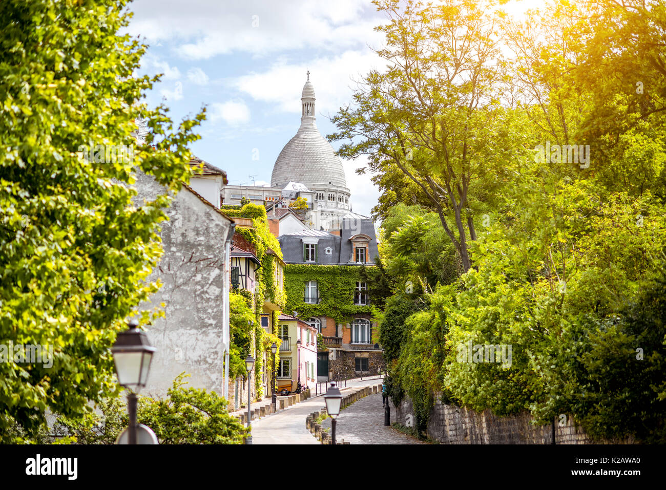 Cityscape sur Paris Banque D'Images