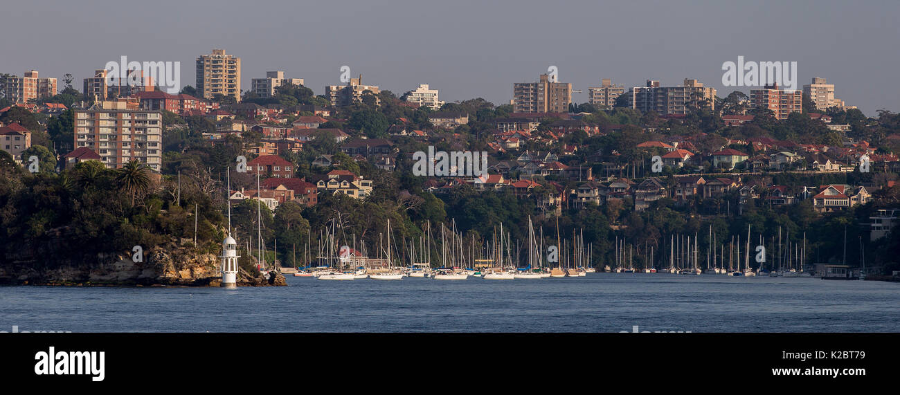 Vue de la ville de Sydney, Nouvelle-Galles du Sud, Australie, octobre 2012. Banque D'Images