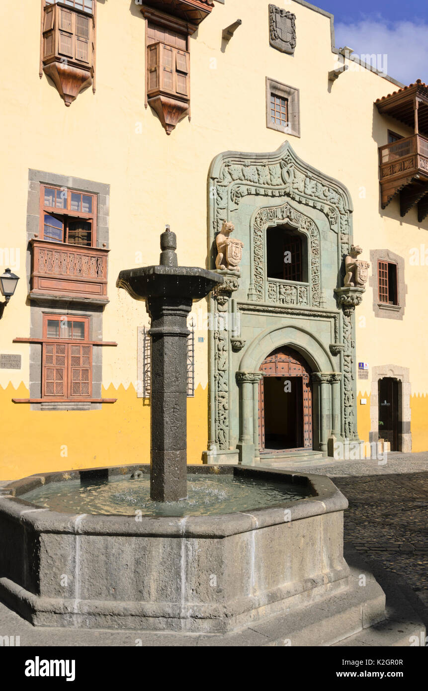 Casa de Colón, las palmas, Gran Canaria, Espagne Banque D'Images