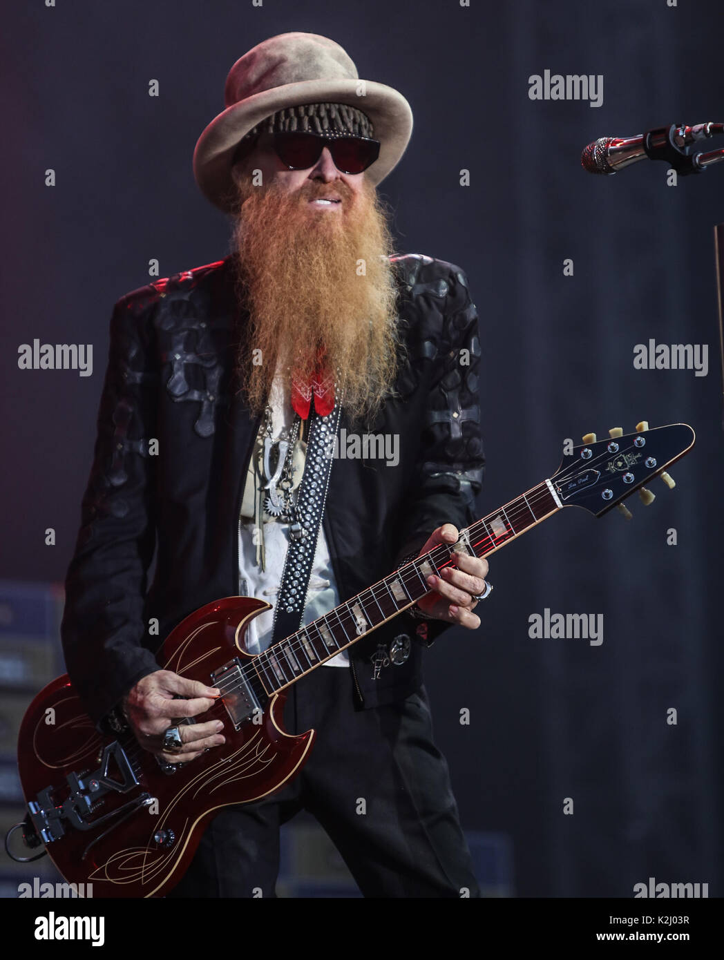 Ramblin' Man Fair 2017 - Jour 3 En vedette : ZZ Top Où : Kent, Royaume-Uni Quand : 30 juillet 2017 : crédit rapide/WENN.com Ricky Banque D'Images