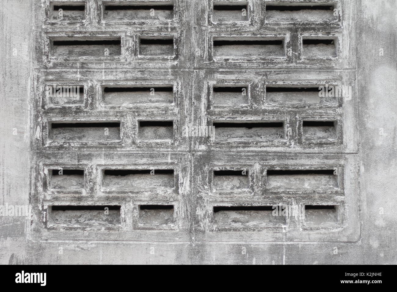 Vieux Mur brique gris foncé et noir classic vintage background Banque D'Images