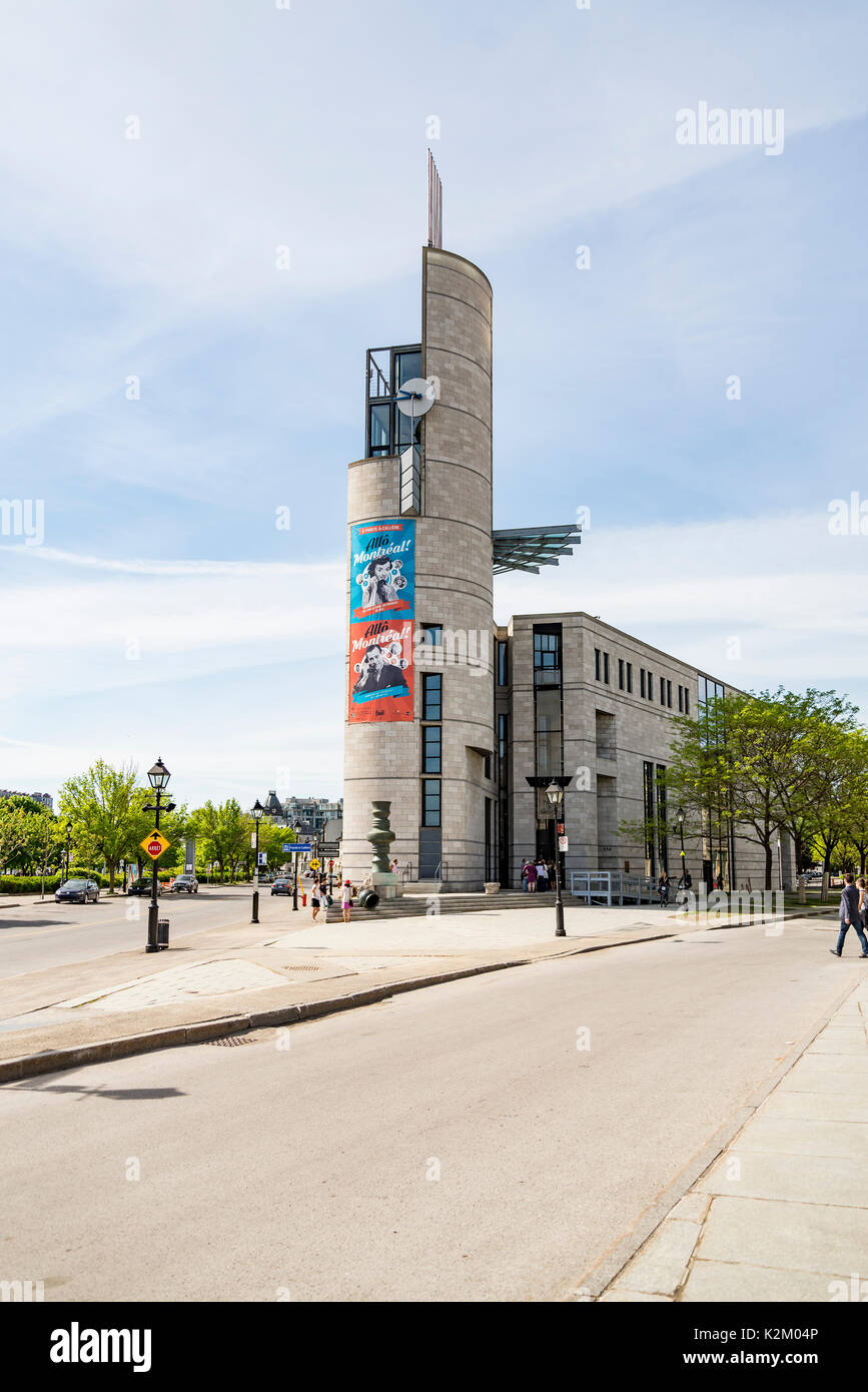 Pointe a Calliere à Montréal Banque D'Images
