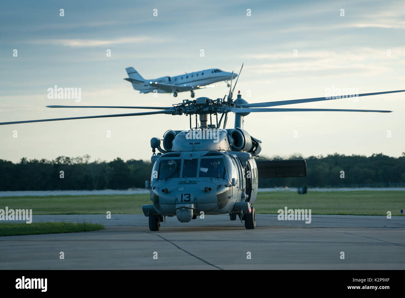 United States Navy hélicoptère Seahawk MH-60S Banque D'Images