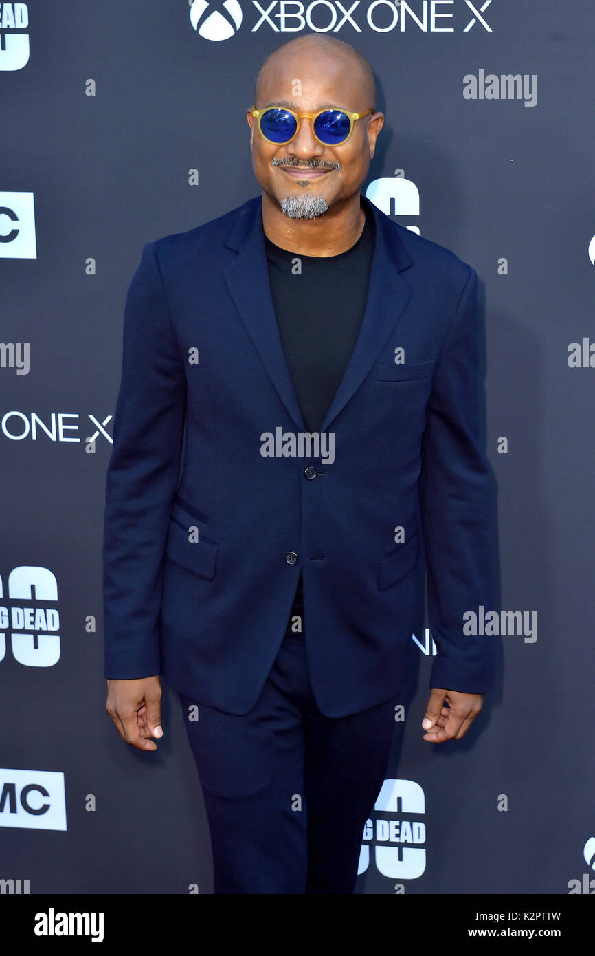 Los Angeles, USA. 22 octobre, 2017. Seth gilliam assiste à l'amc 'the walking dead' Saison 8 premiere et le 100e épisode de célébrations au théâtre grec le 22 octobre 2017 à Los Angeles, Californie. crédit : geisler-fotopress/Alamy live news Banque D'Images