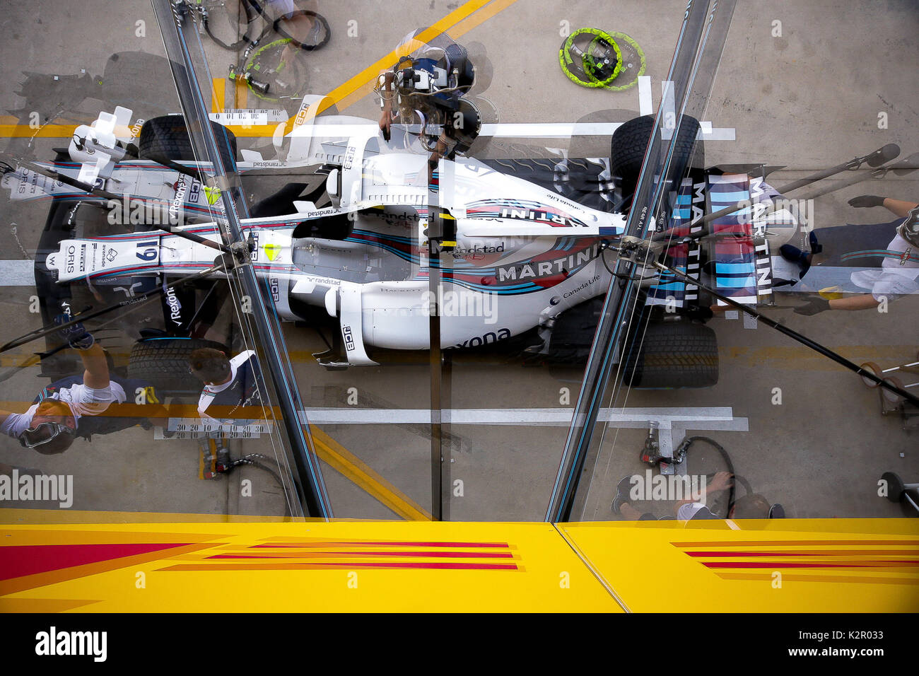 Sao Paulo, Brésil. 10 Nov, 2017. Formula 1 Grand Prix Brésil préparatifs Crédit : Dario Oliveira/ZUMA/Alamy Fil Live News Banque D'Images