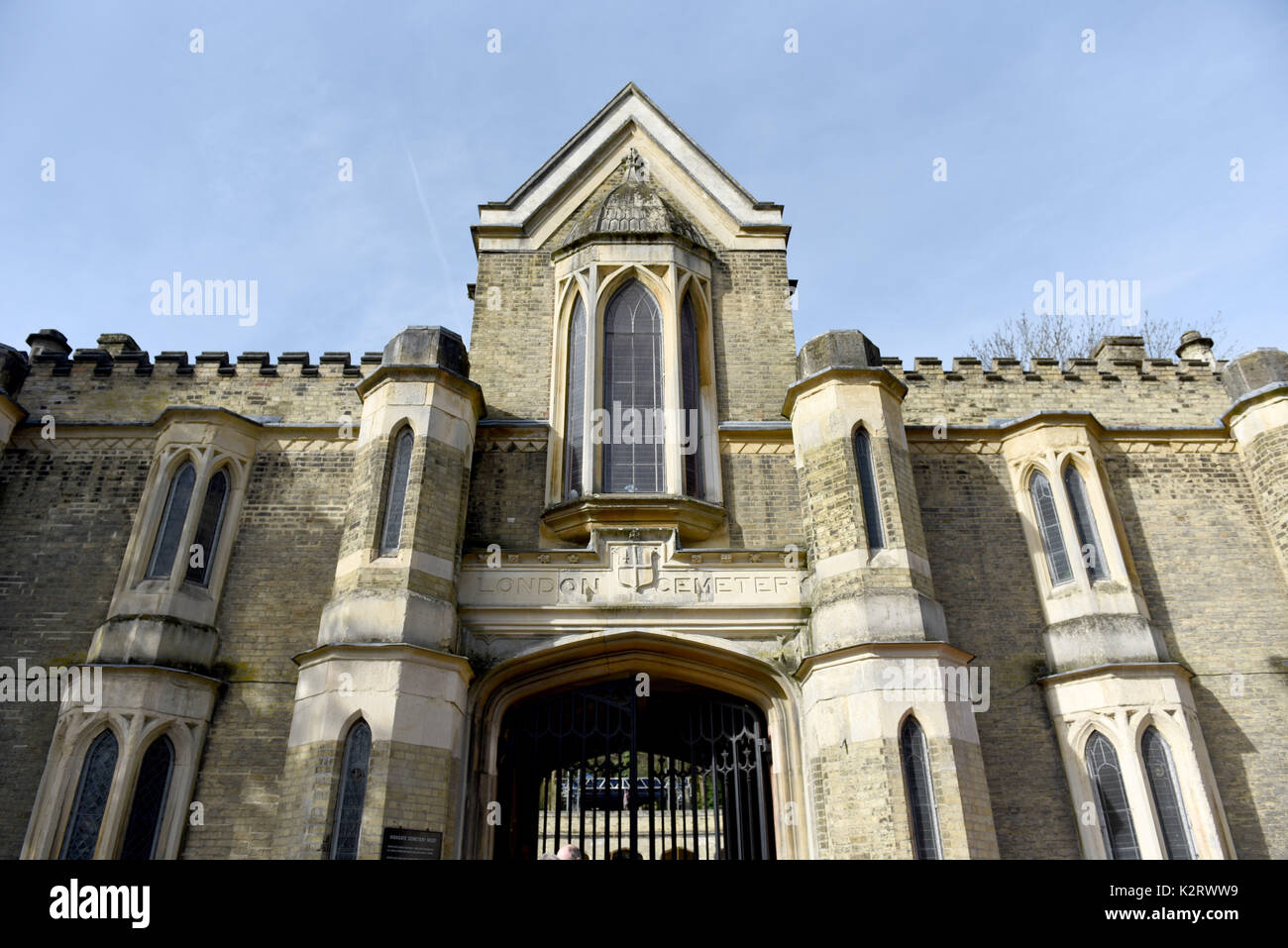 La photo doit être crédité ©Presse Alpha 079965 13/03/2017 Vue générale du Cimetière de Highgate dans le nord de Londres. Banque D'Images