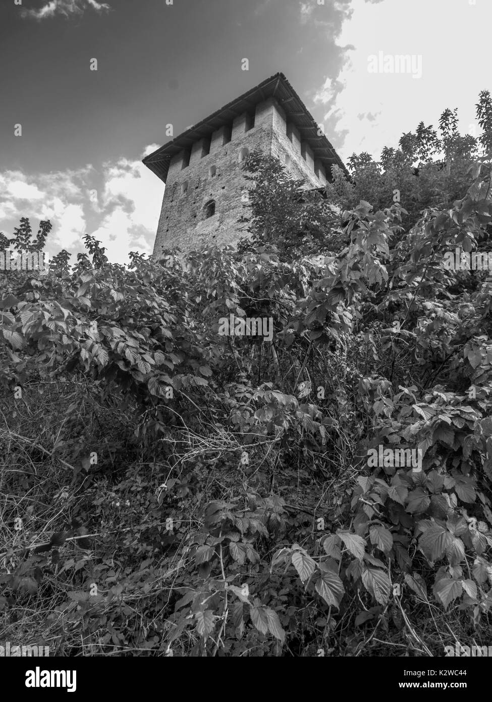 Avis de Lubart Château ou Kiev haut château - Ukraine Banque D'Images