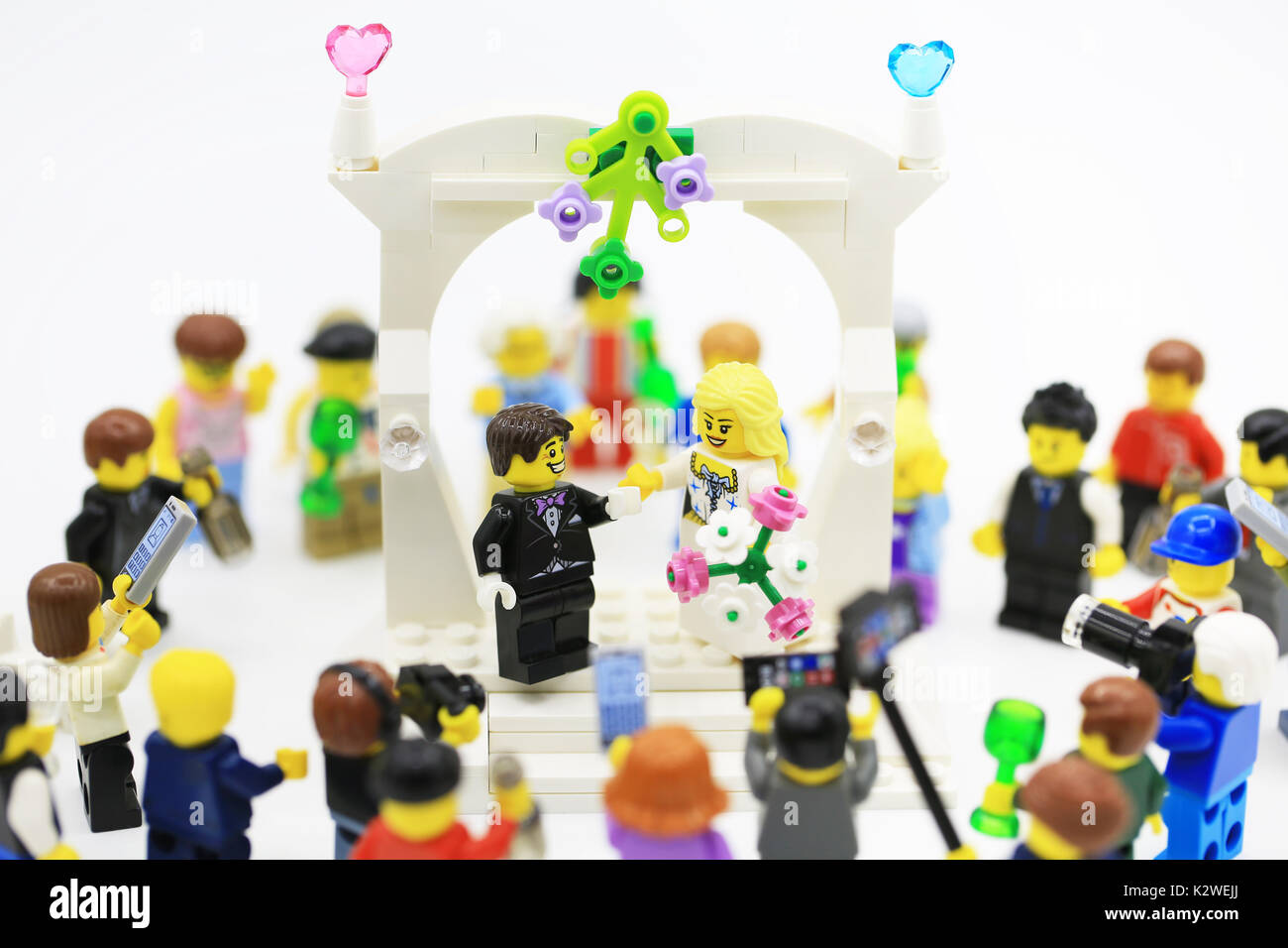 Fête de mariage homme lego Photo Stock - Alamy
