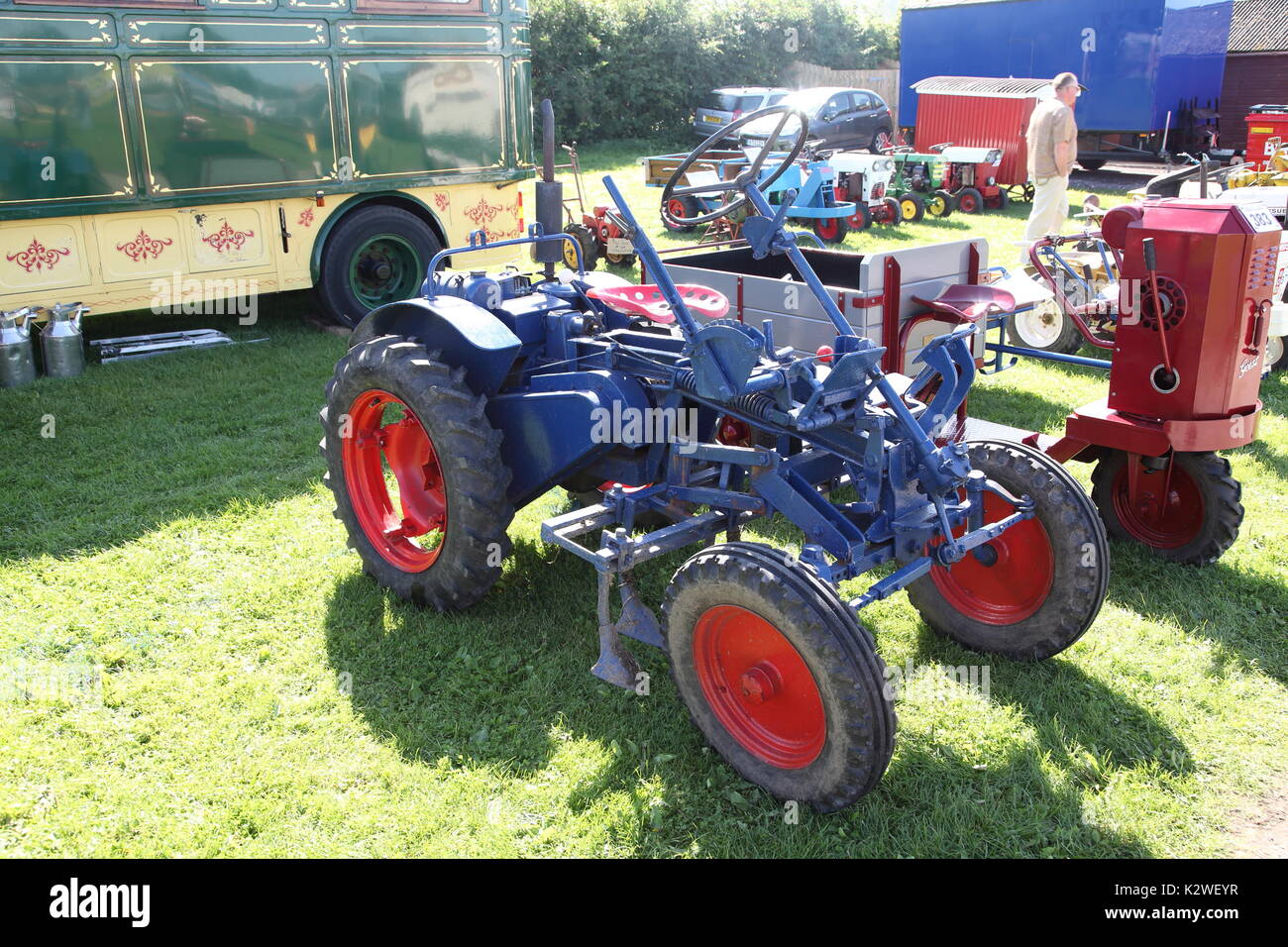 Voitures et camions Banque D'Images