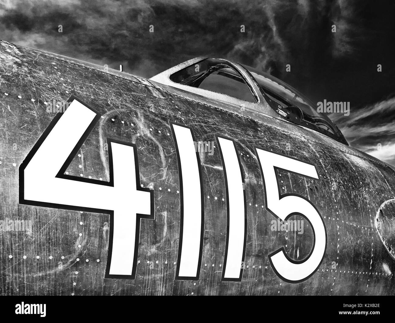 Mikoyan Gourevitch Mig17 Fresco Banque D'Images