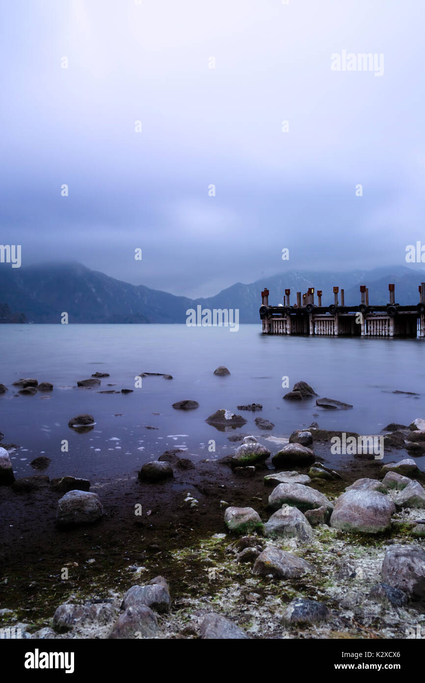 Chuzenji lake à Nikko, Japon Banque D'Images