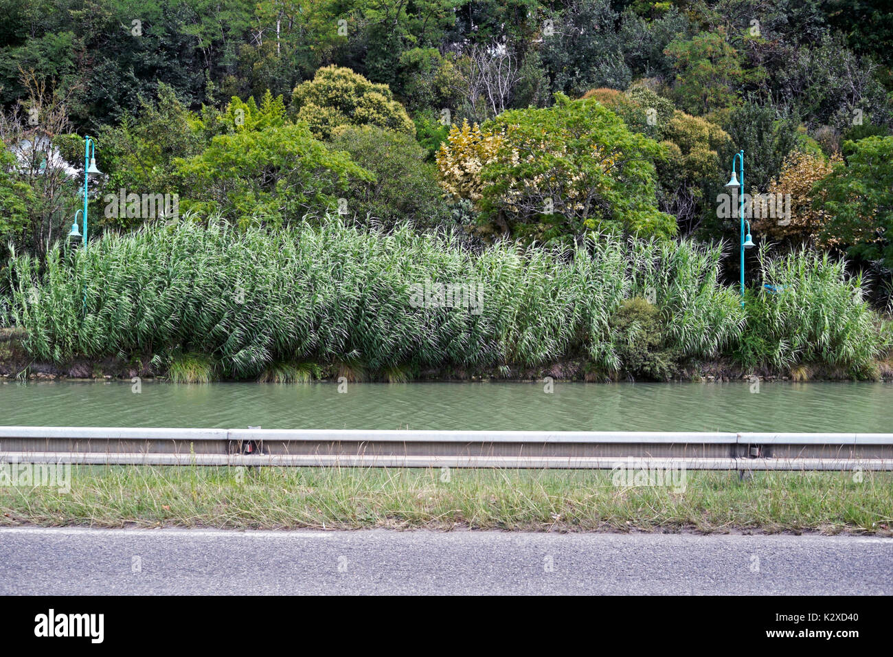 Agen, Agen aqueduc Banque D'Images