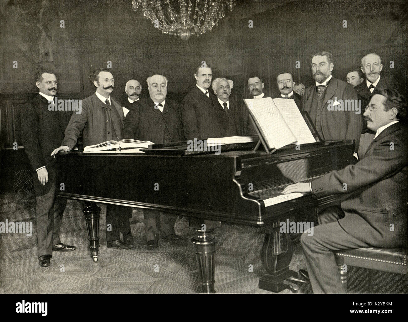 FAURÉ, G - au Piano Competition 1903 Concours de piano de la ville de  Paris, 1903. Inclut