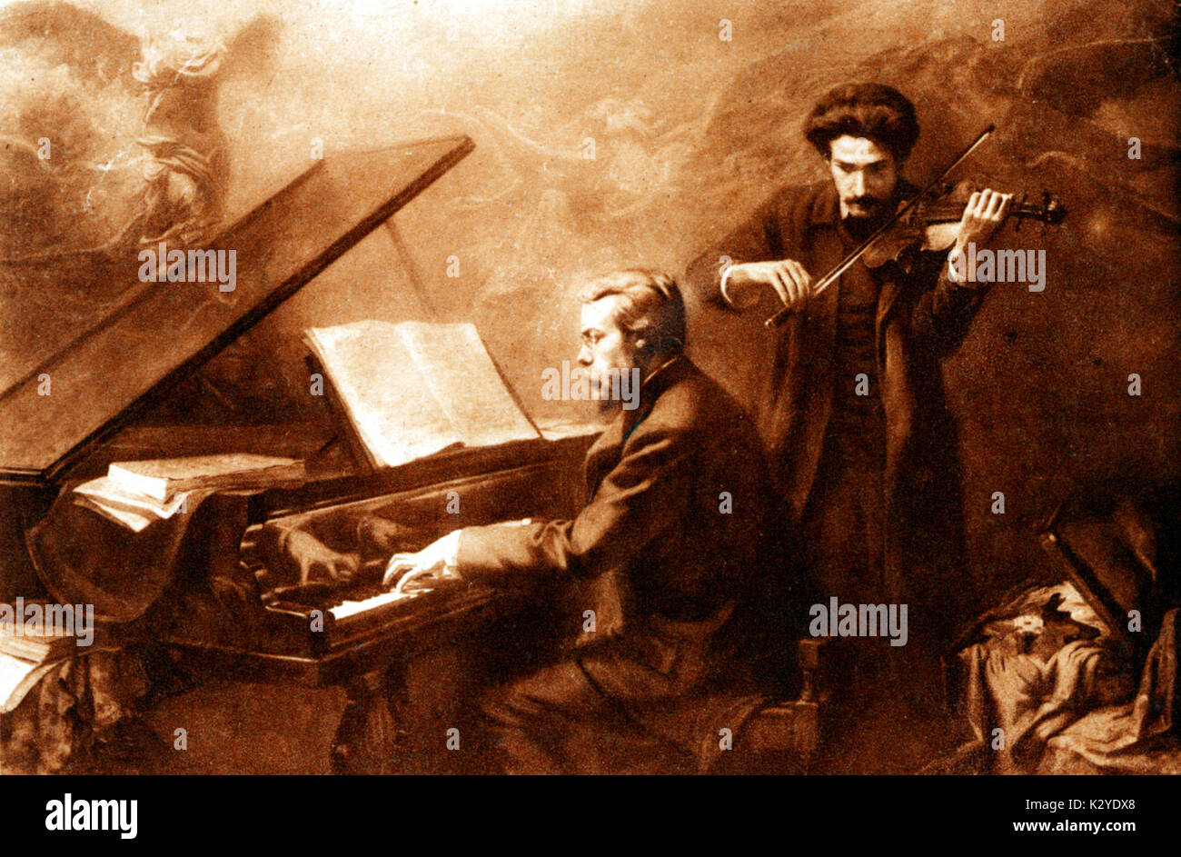 César Franck, la Sonate pour violon et piano, écrite comme cadeau de  mariage pour l'Ysaye