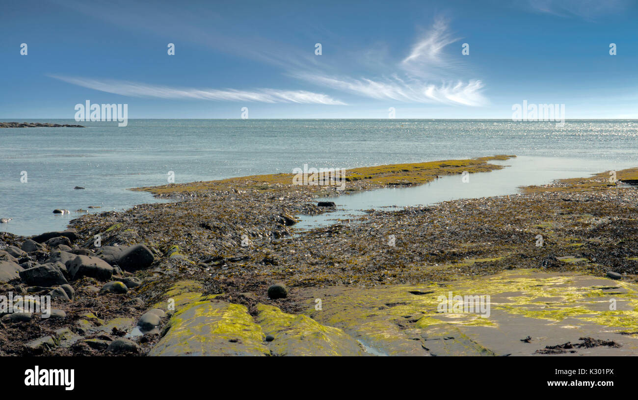 Destination très appréciée des touristes et des géologues de la même façon sur la côte jurassique. Banque D'Images