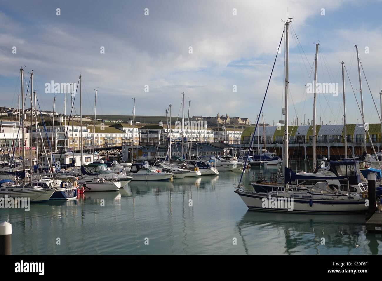 marina de Brighton Banque D'Images