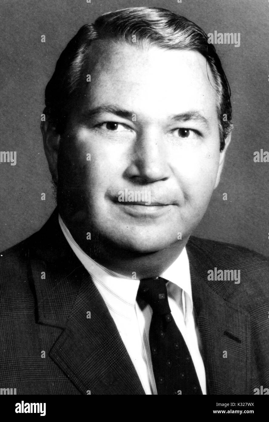 Portrait de la poitrine vers le haut de Winfield Scott Fossé III, Vice-président de la société de développement de l'entreprise, 1970. Rouse Banque D'Images