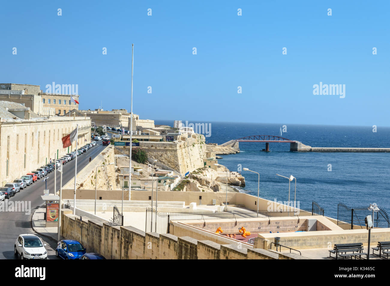 Pont St Elmo Banque D'Images