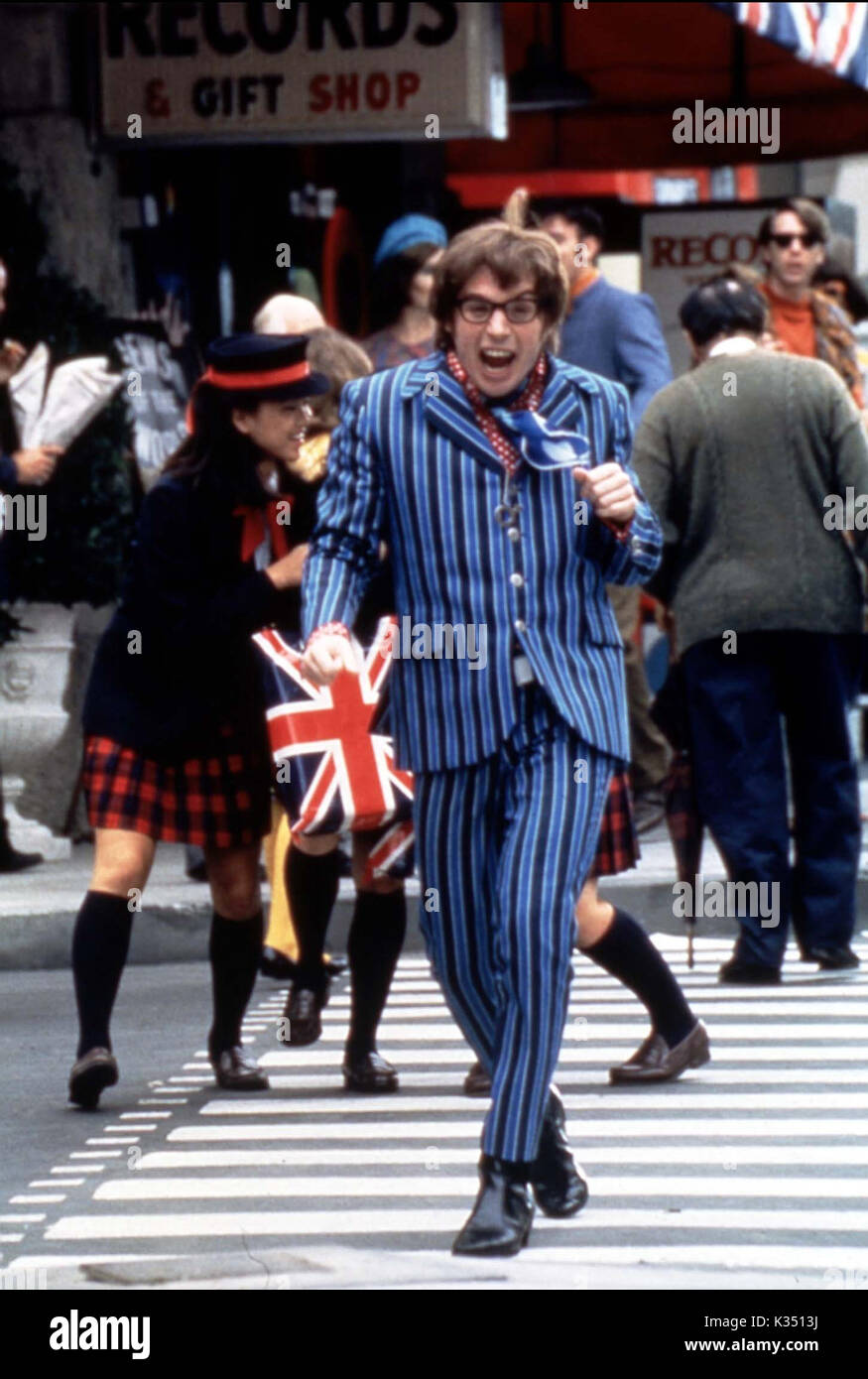 AUSTIN POWERS : INTERNATIONAL MAN OF MYSTERY Mike MYERS Date : 1997 Banque D'Images