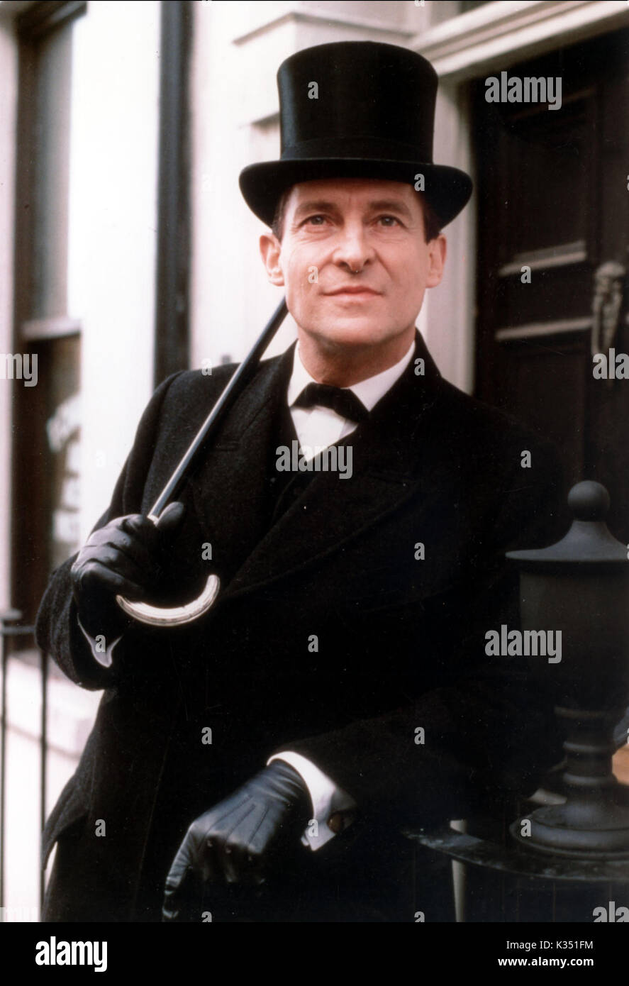Les aventures de Sherlock Holmes, JEREMY BRETT Banque D'Images