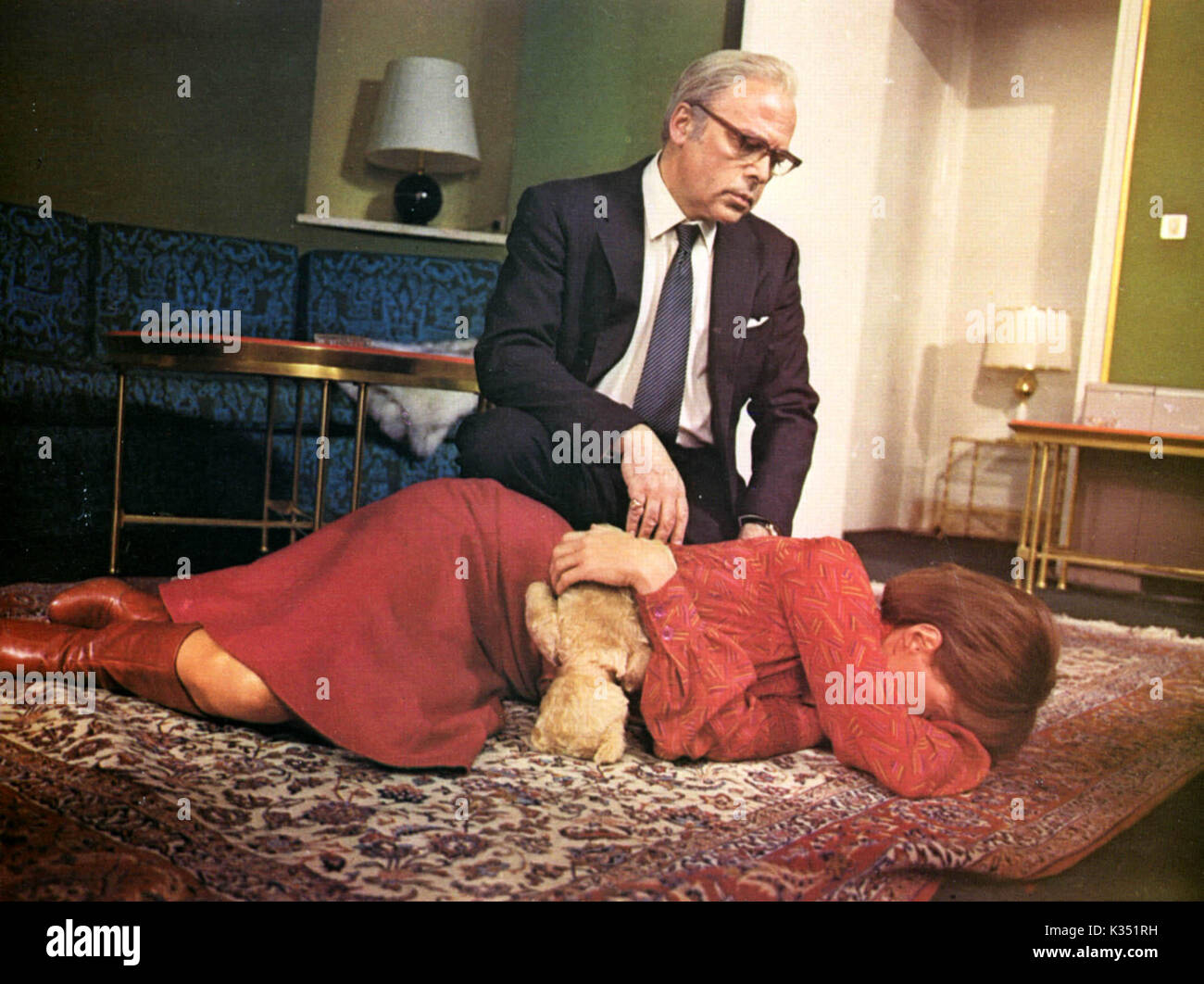 Et PUIS IL Y AVAIT AUCUN HERBERT LOM, STEPHANE AUDRAN Date : 1974 Banque D'Images