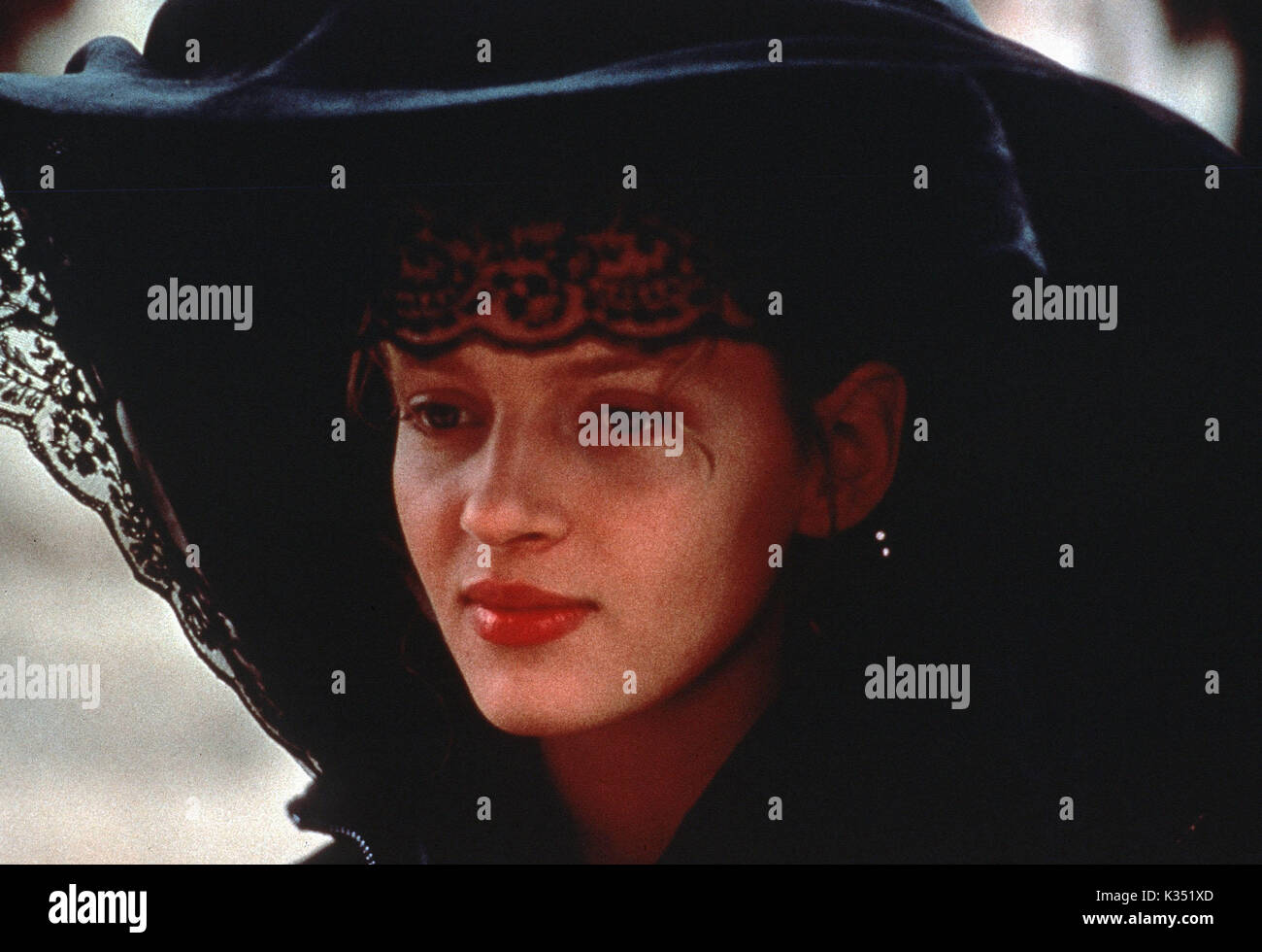 Les aventures du Baron de Münchhausen Uma Thurman Date : 1988 Banque D'Images