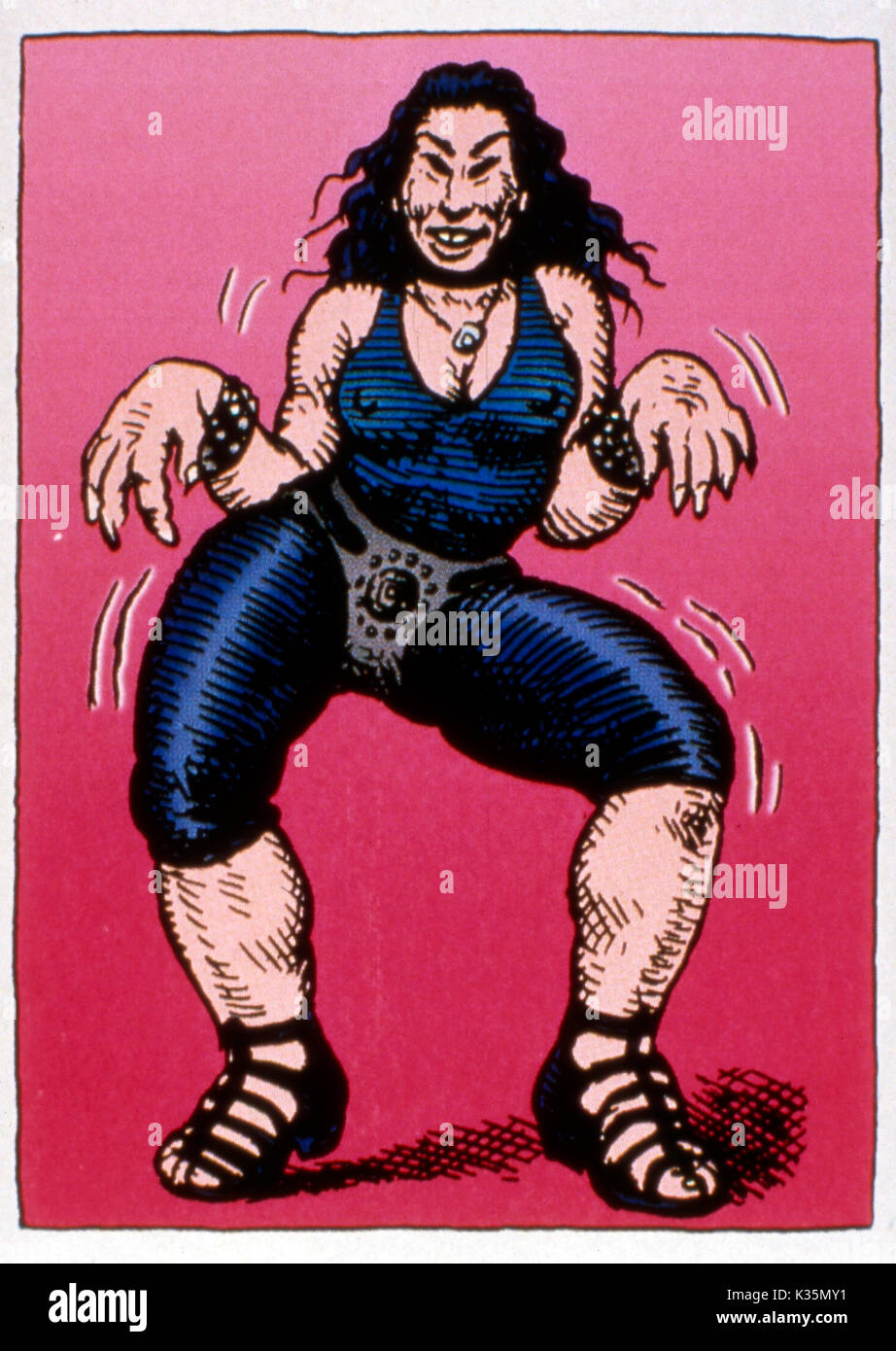 Crumb, USA 1994, Regie : Terry Zwigoff, abgebildet : Devil Girl Banque D'Images