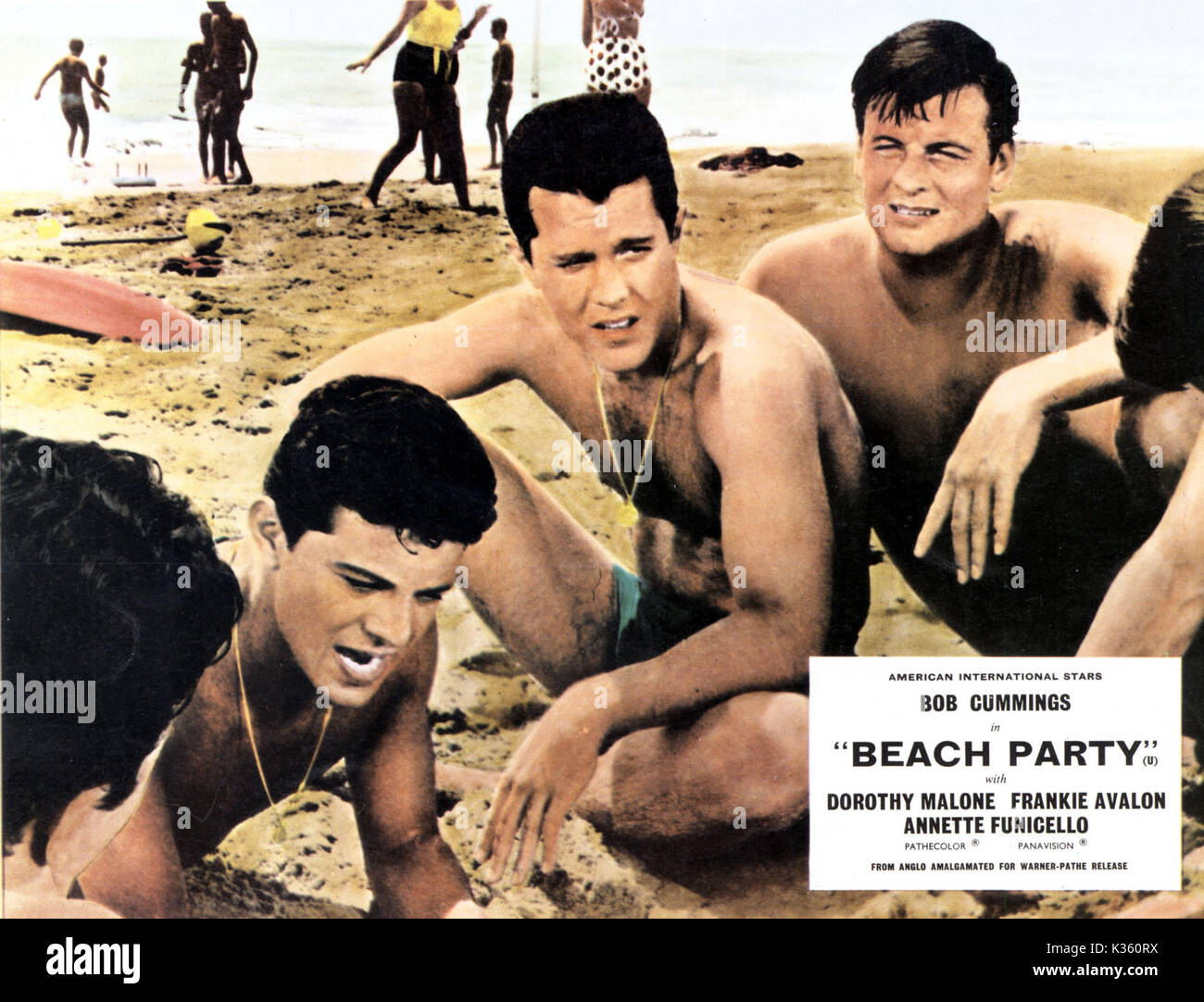 BEACH PARTY Frankie Avalon, John Ashley, JODY McCREA Date : 1963 Banque D'Images