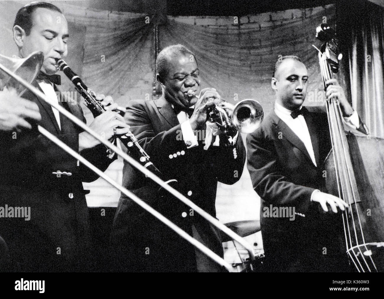 La BEAT GENERATION LOUIS ARMSTRONG Date : 1959 Banque D'Images