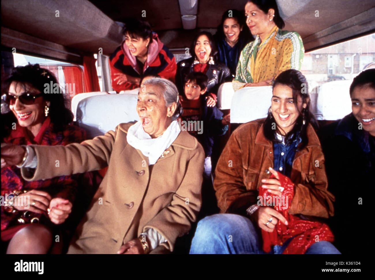 BHAJI ON THE BEACH Date : 1993 Banque D'Images