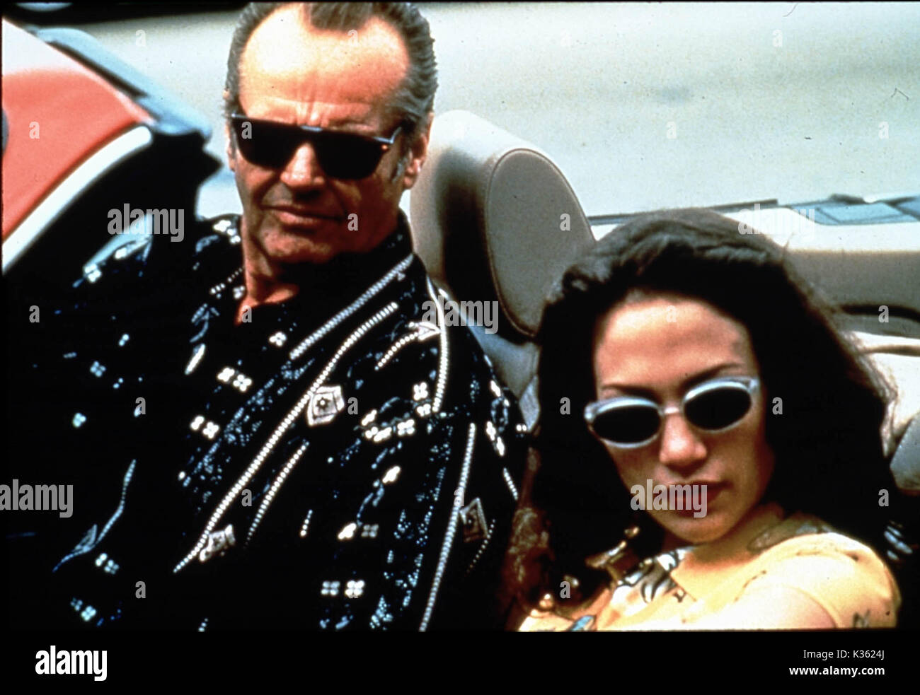 Vin de sang et Jack Nicholson, Jennifer Lopez Date : 1996 Banque D'Images