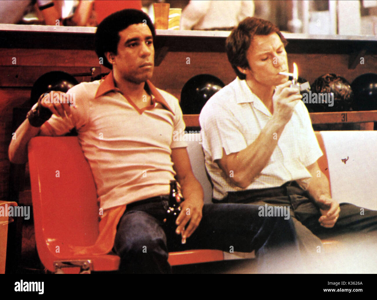 Collier BLEU RICHARD PRYOR, Harvey Keitel Date : 1978 Banque D'Images