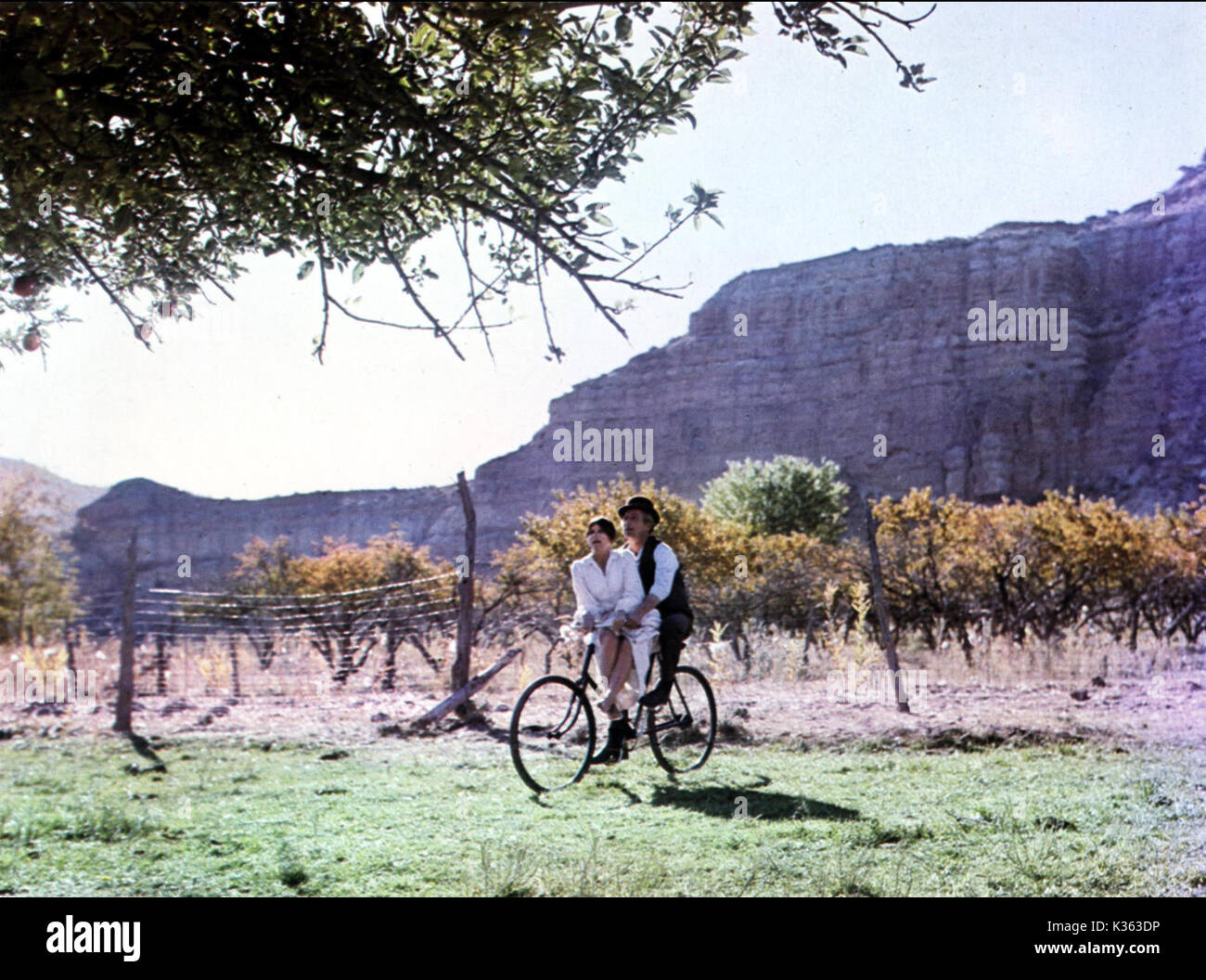 BUTCH CASSIDY ET LE KID PAUL NEWMAN, KATHERINE ROSS Date : 1969 Banque D'Images