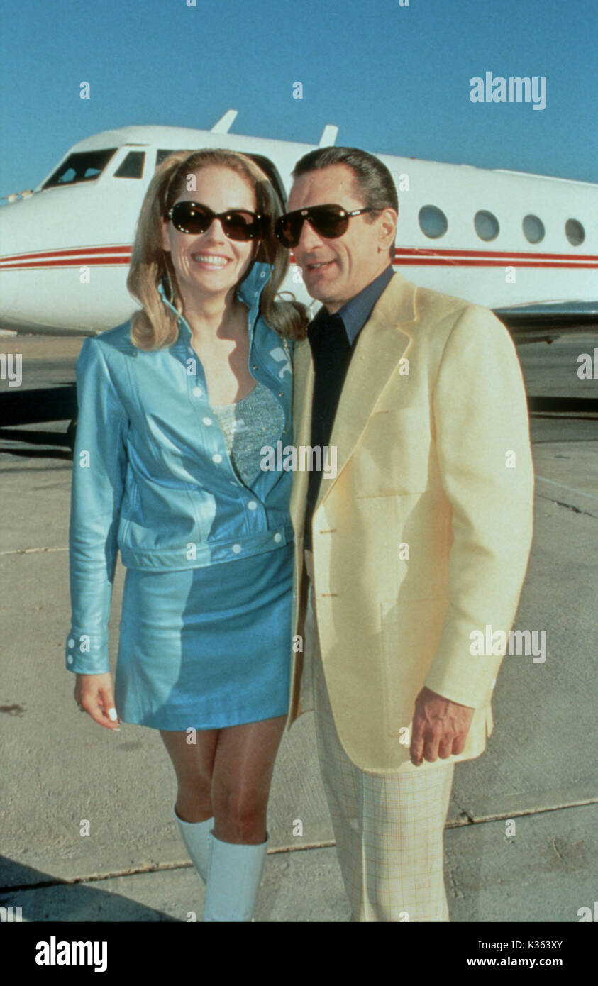 CASINO SHARON STONE, Robert De Niro Date : 1995 Banque D'Images