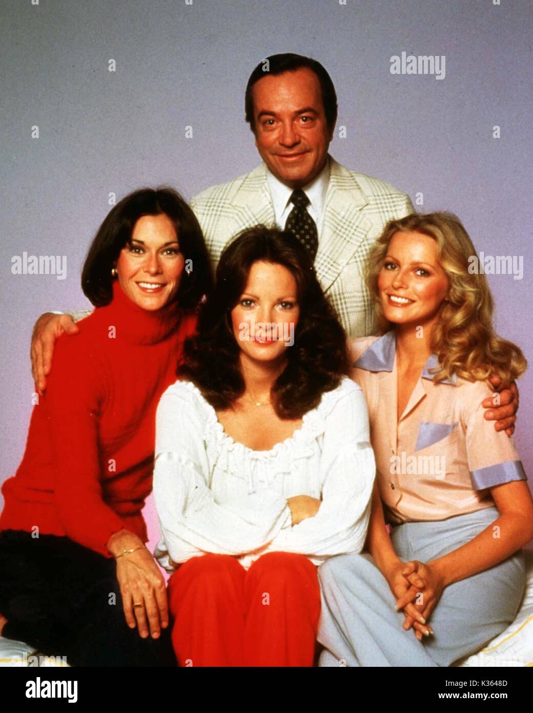 CHARLIE'S ANGELS [Série TV US 1976 - 1981] Kate Jackson, JACLYN SMITH, David BOYLE, CHERYL LADD CHARLIE'S ANGELS Banque D'Images