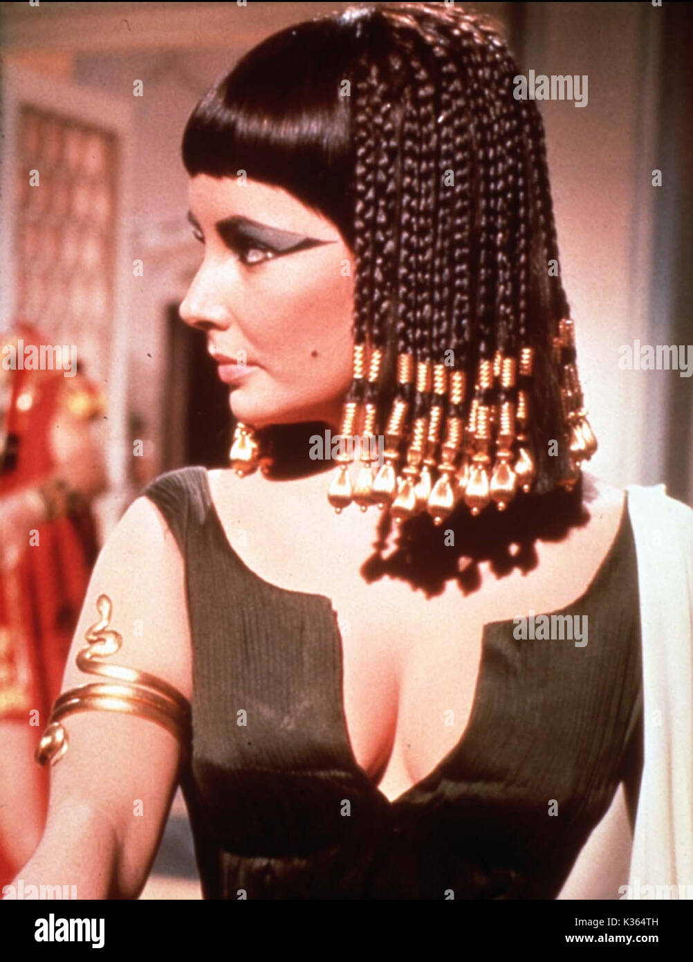CLEOPATRA ELIZABETH TAYLOR Date : 1963 Banque D'Images