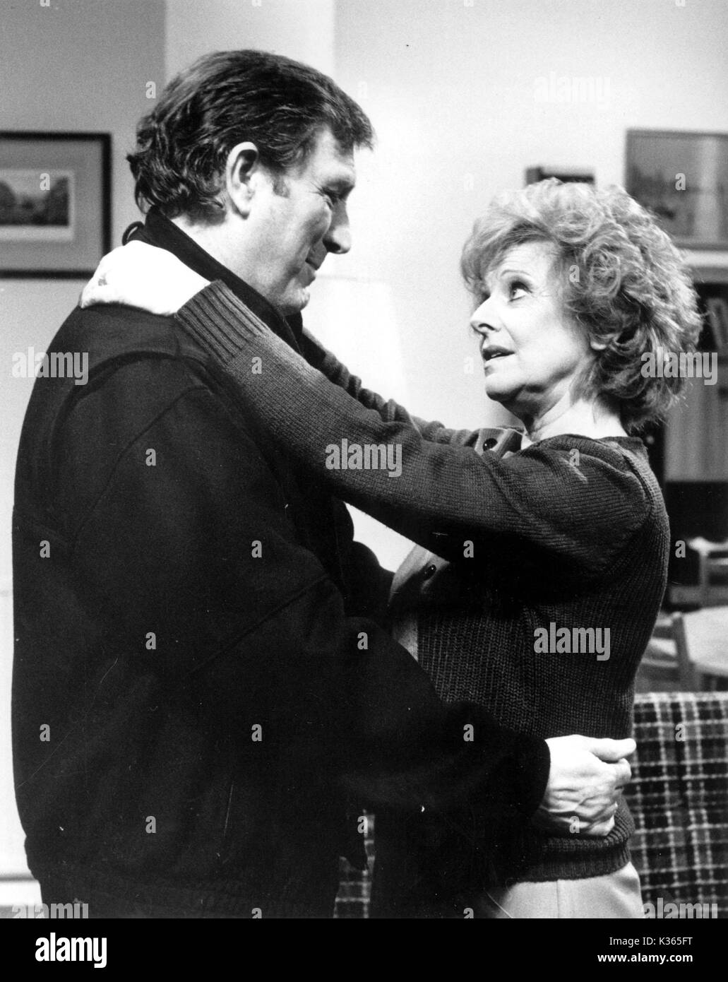 CORONATION STREET MARK EDEN, BARBARA KNOX Banque D'Images