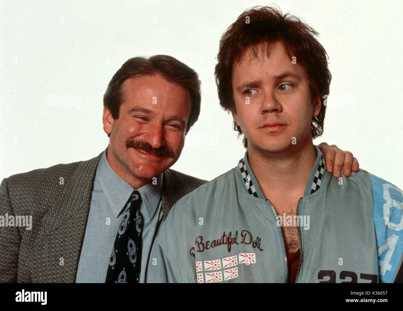 CADILLAC MAN ROBIN WILLIAMS, TIM ROBBINS Date : 1990 Banque D'Images