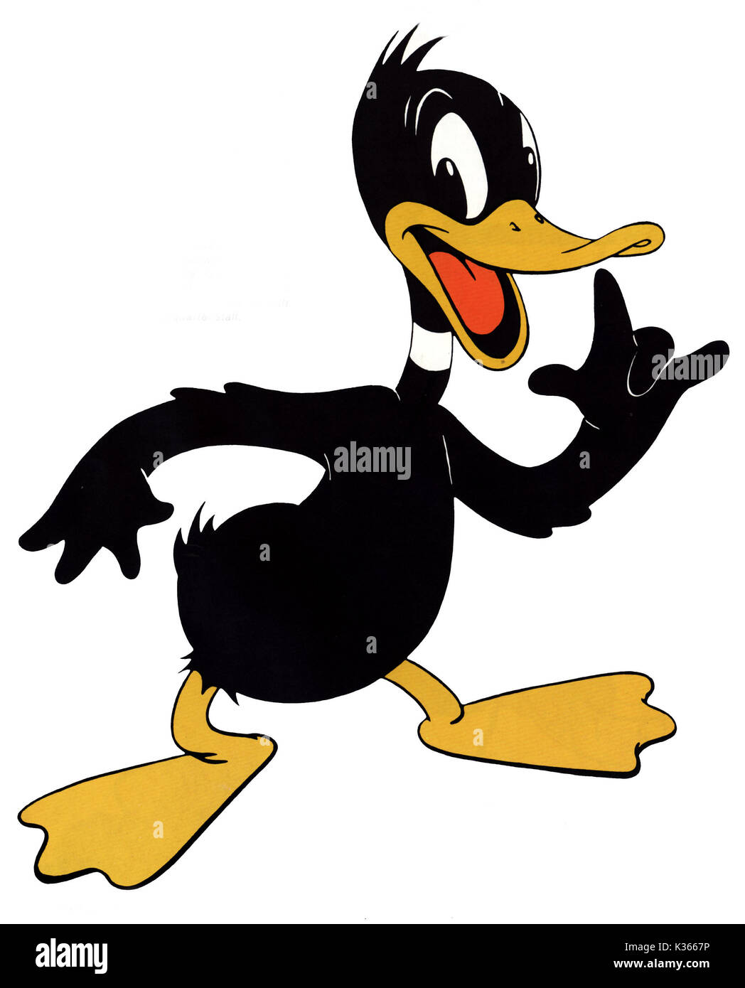 DAFFY DUCK VOUS DEVEZ CREDIT : COPYRIGHT WARNER BROS Banque D'Images