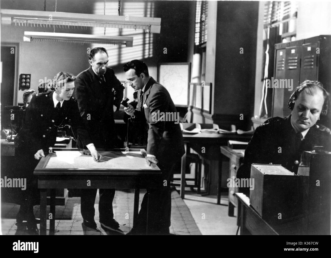 Composez le 999 ANGLO-fusionné les distributeurs de films Banque D'Images