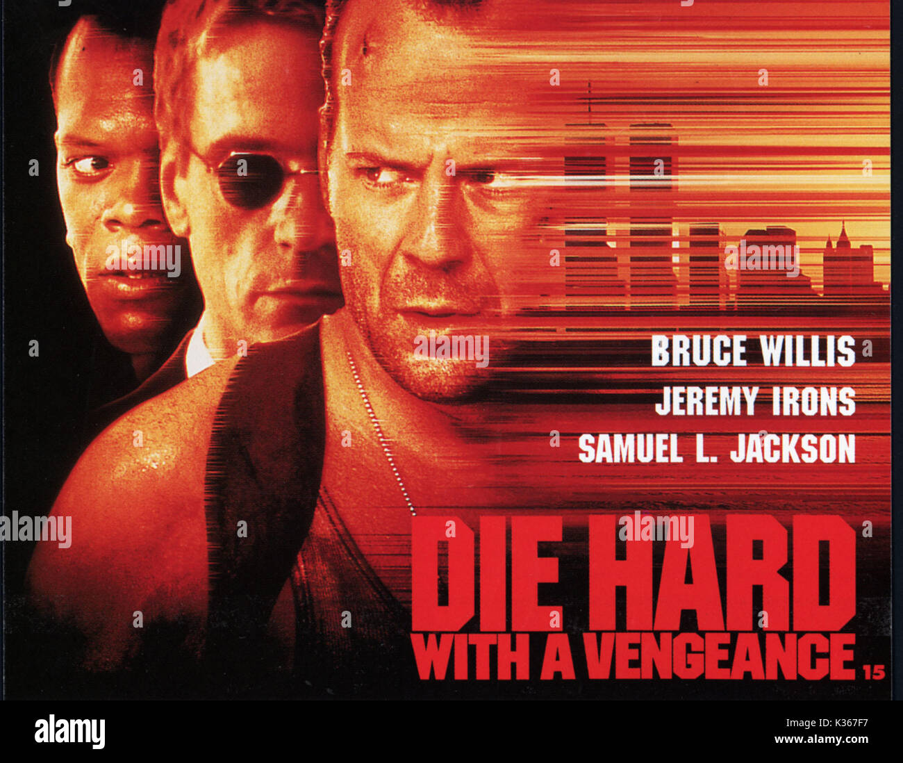 DIE Hard With A Vengeance POSTER Date : 1995 Banque D'Images