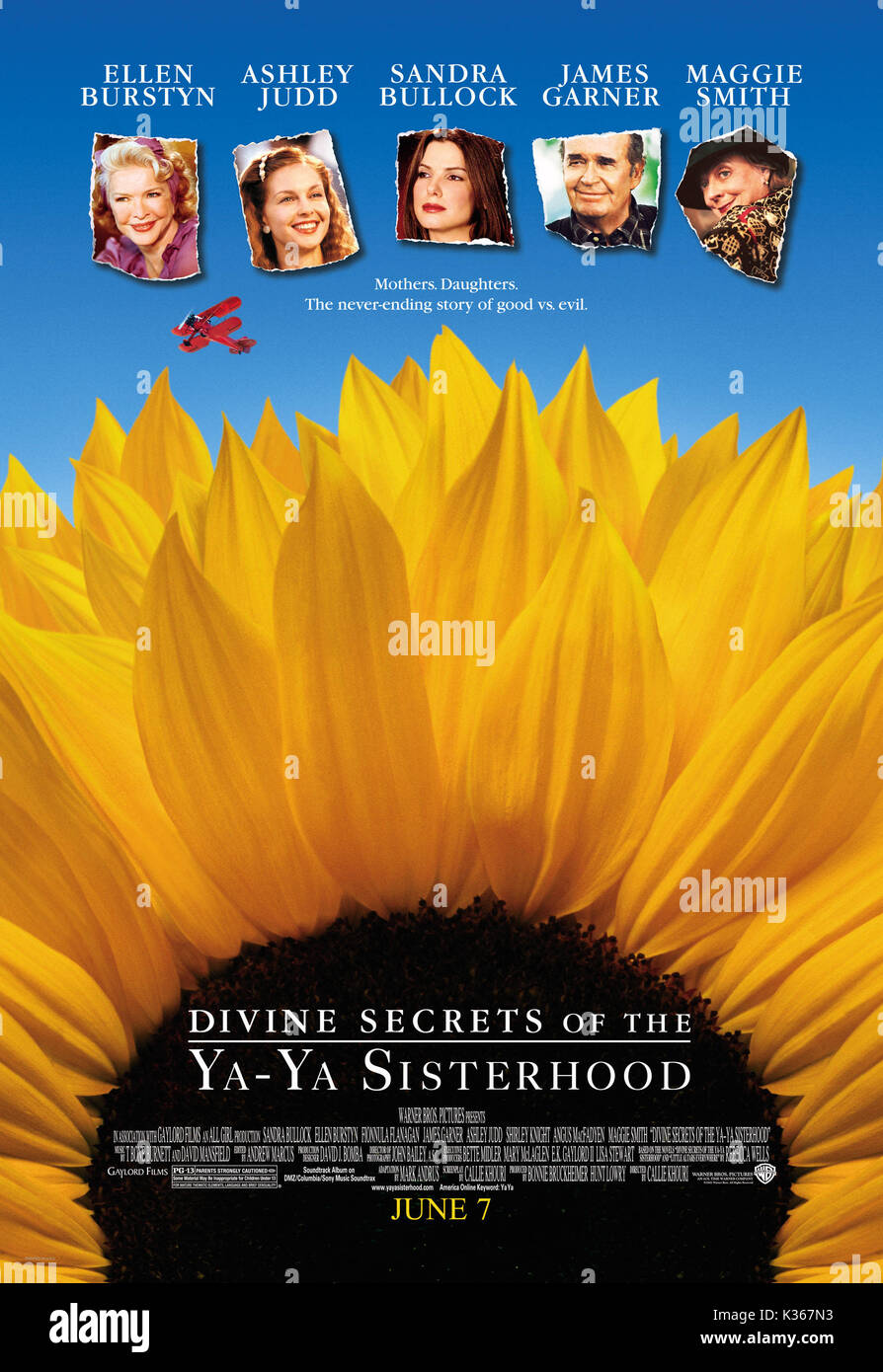 La DIVINE SECRETS OF THE YA-YA SISTERHOOD POSTER Date : 2002 Banque D'Images