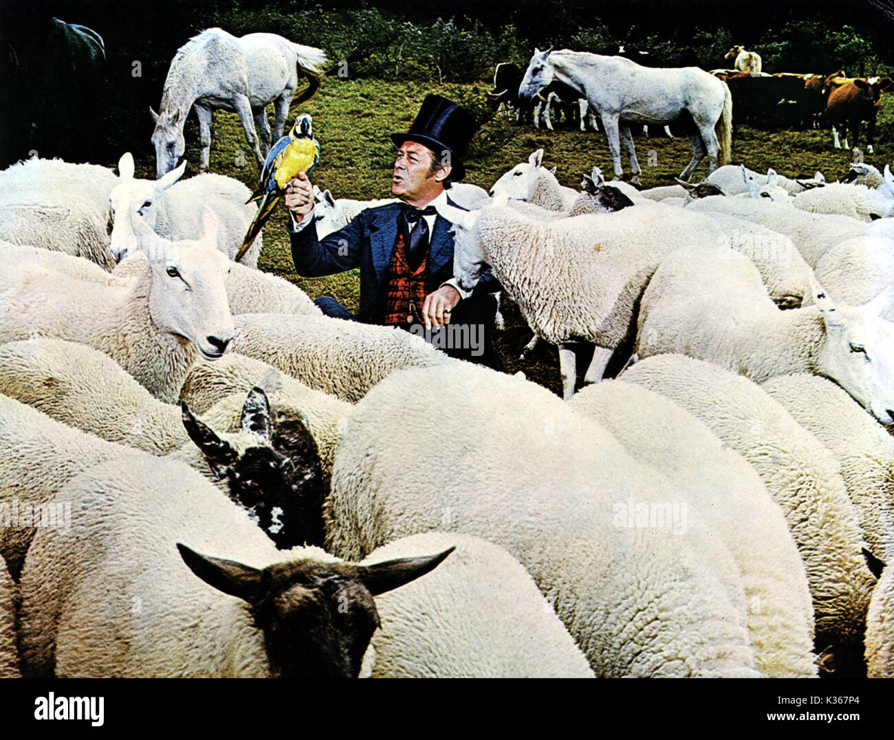 Docteur Dolittle REX HARRISON COMME LE MÉDECIN Date : 1967 Banque D'Images