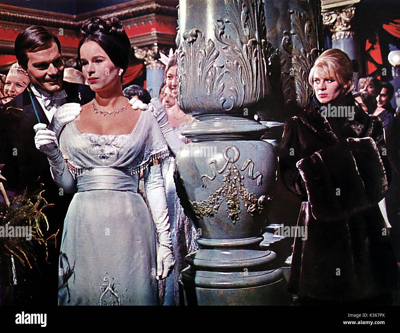 Docteur Jivago Omar Shariff, Geraldine Chaplin, Julie Christie Date : 1965 Banque D'Images