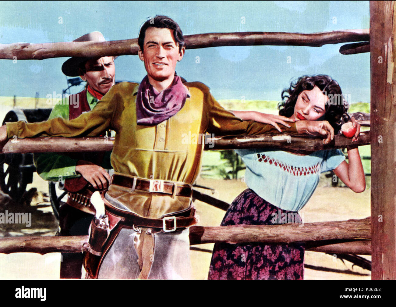 DUEL AU SOLEIL Gregory Peck, Jennifer Jones Date : 1946 Banque D'Images