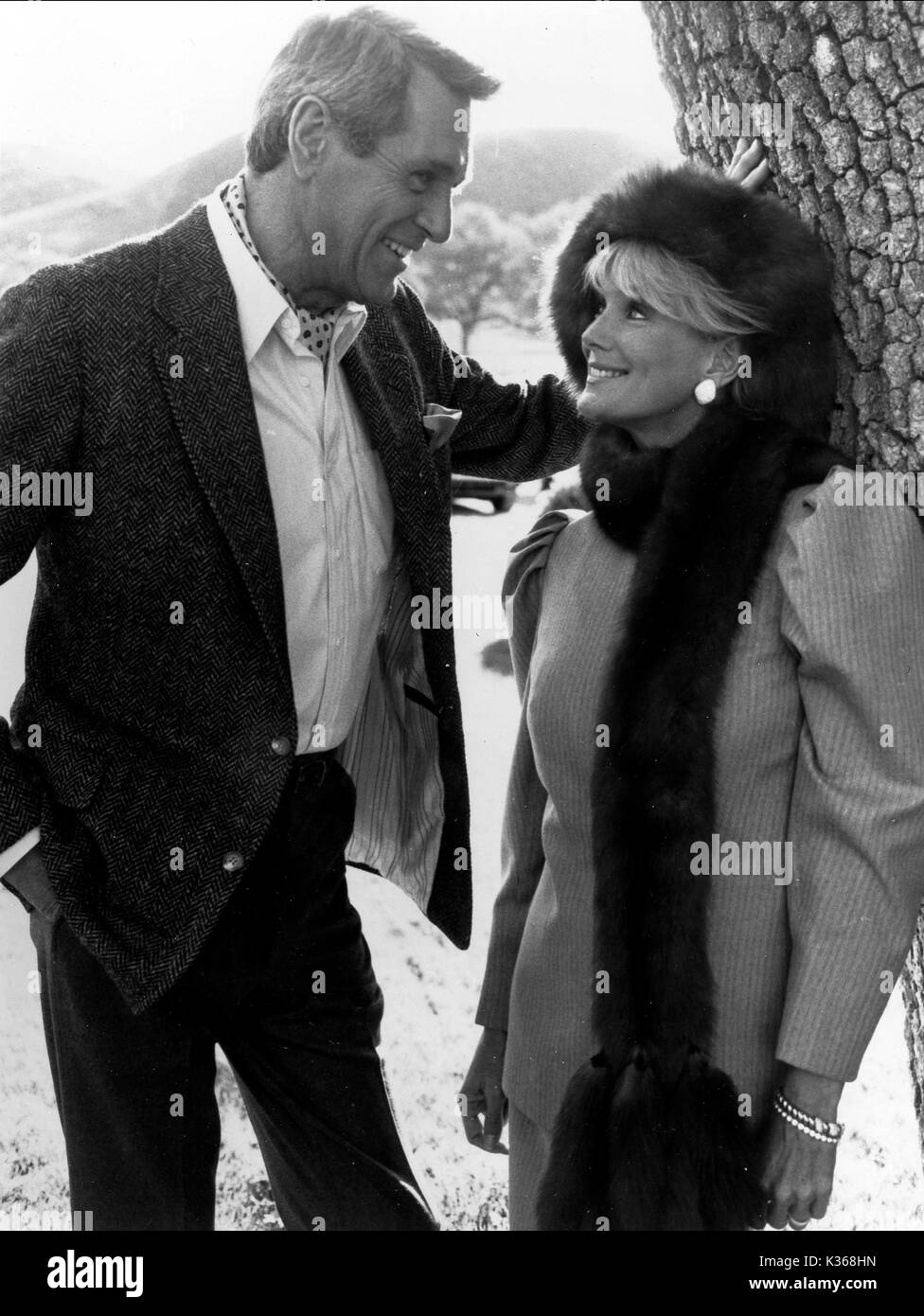 DYNASTY ROCK HUDSON, LINDA EVANS Banque D'Images