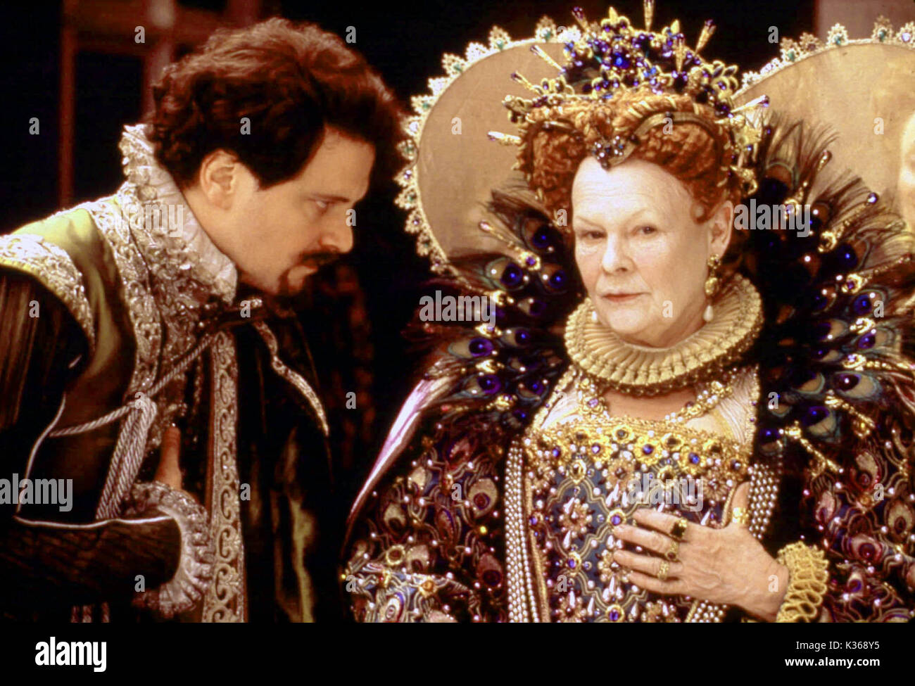 SHAKESPEARE IN LOVE PETER FIRTH, Judi Dench Date : 1998 Banque D'Images