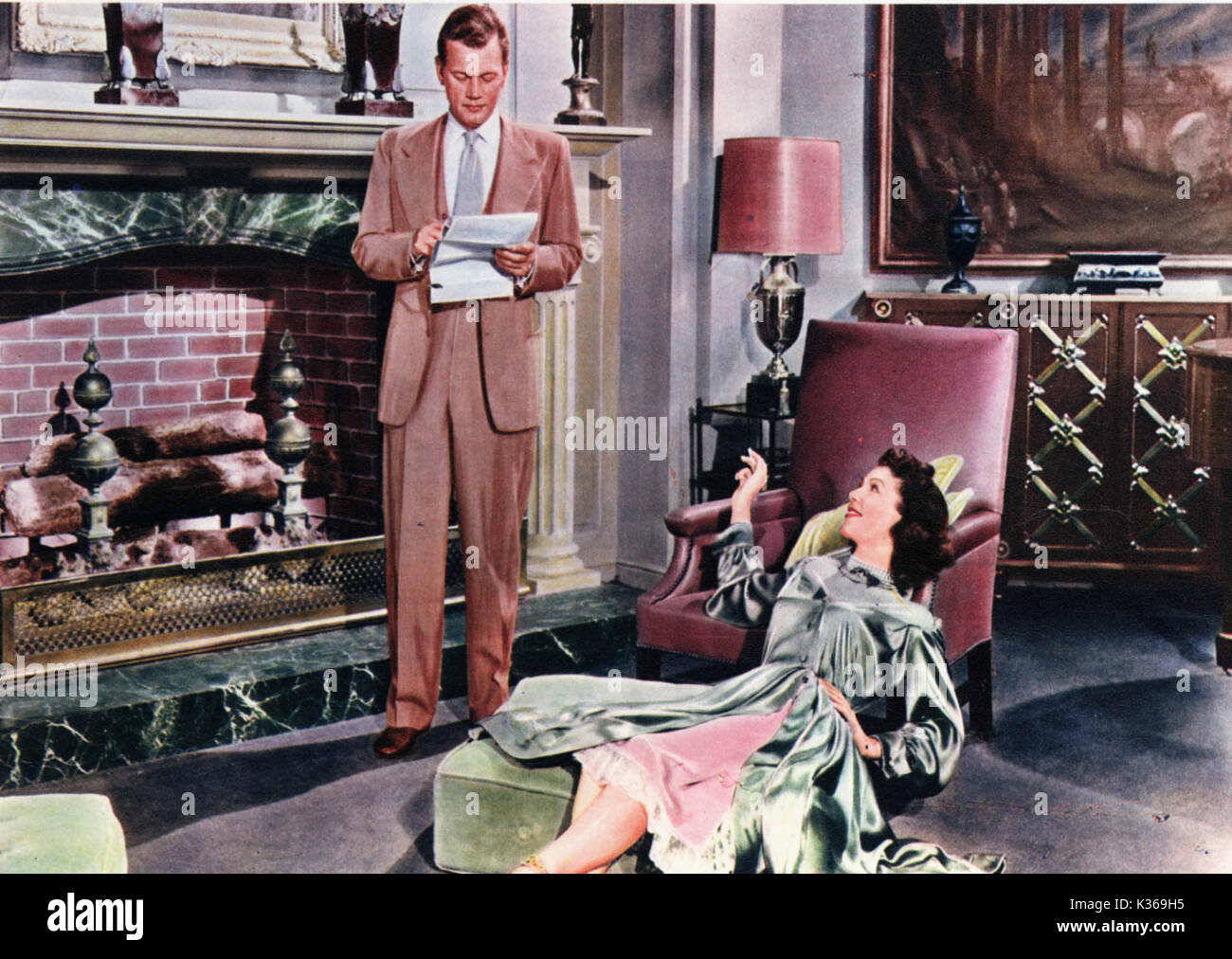 La moitié ANGE Joseph Cotten, Loretta Young Date : 1951 Banque D'Images